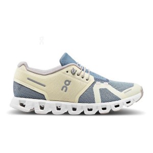 On Running Cloud 5 Combo Sneakers Dam Gula Blå | SE_ON8040