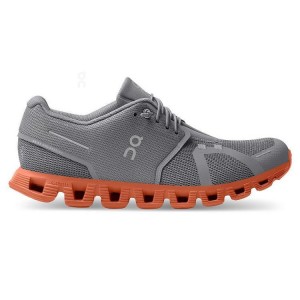 On Running Cloud 5 Sneakers Herr Grå Orange | SE_ON9012