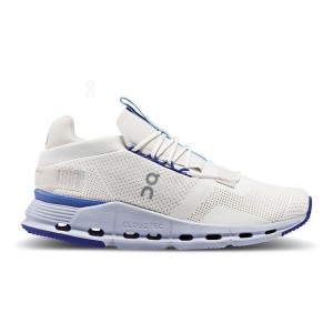 On Running Cloudnova Sneakers Dam Vita Blå | SE_ON9152