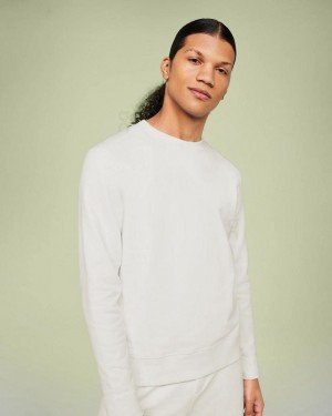 On Running Crew Neck Tröjor Herr Vita | SE_ON8239