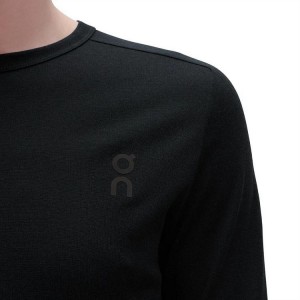 On Running Merino Long-T T-shirts Herr Svarta | SE_ON9063