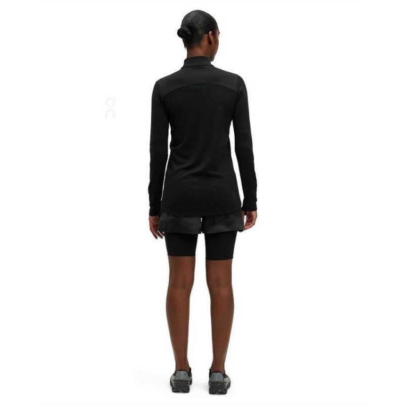 On Running Active Lumos Shorts Dam Svarta | SE_ON8548