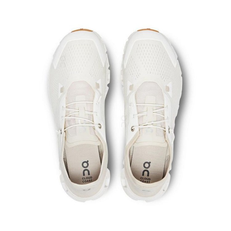 On Running Cloud 5 Coast Sneakers Herr Vita Beige | SE_ON8037