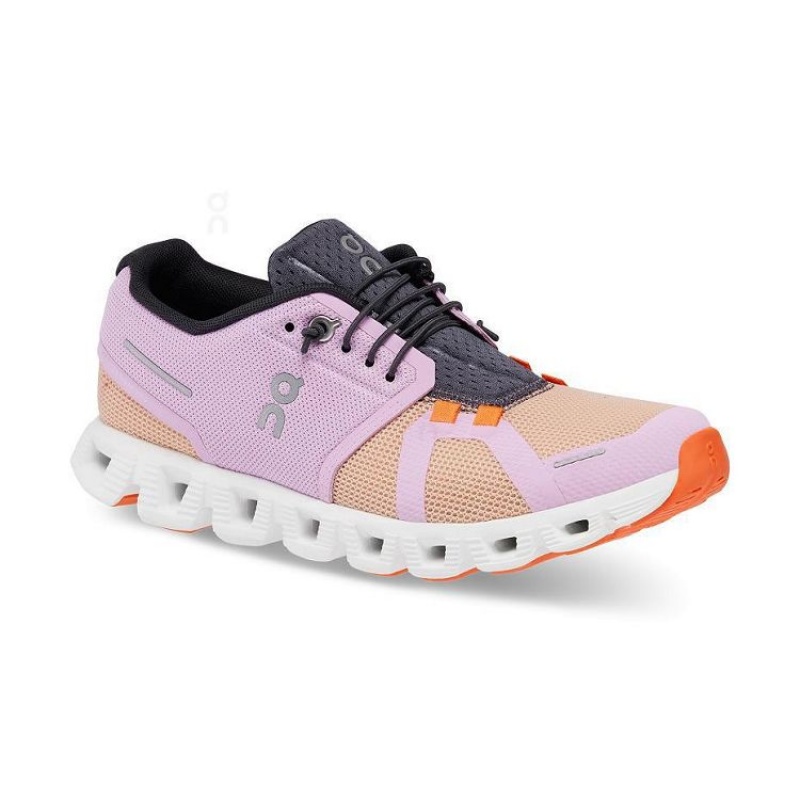 On Running Cloud 5 Push Sneakers Dam Lila Orange | SE_ON8924