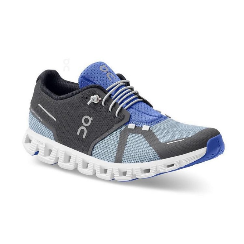 On Running Cloud 5 Push Sneakers Herr Grå Blå | SE_ON8312