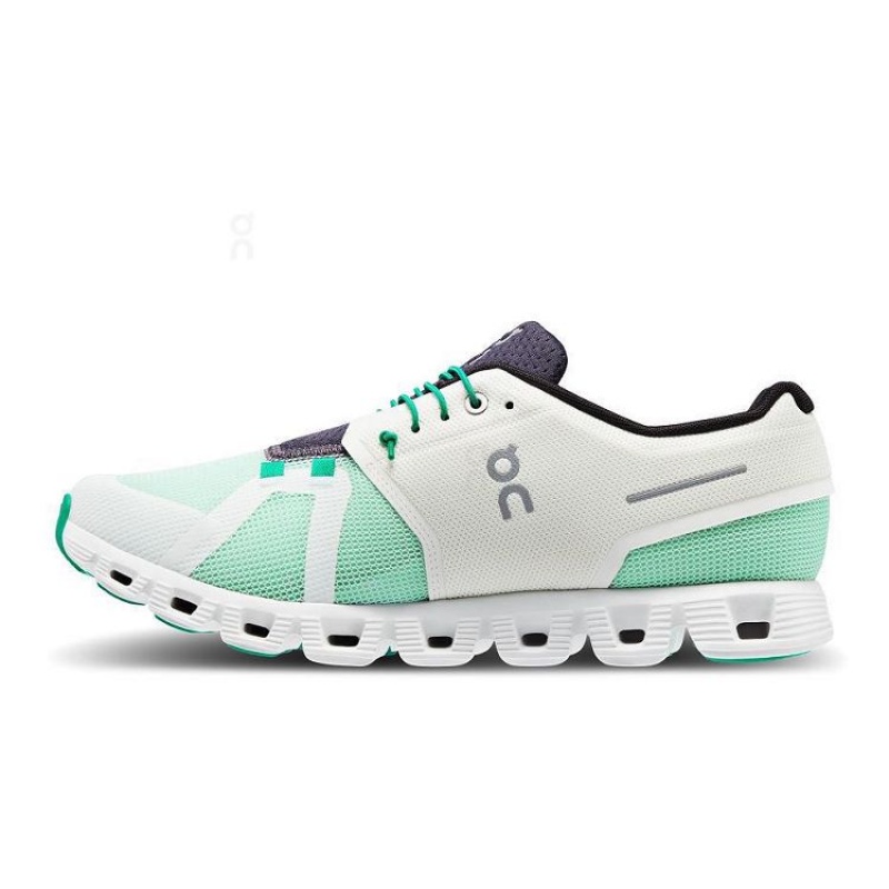 On Running Cloud 5 Push Sneakers Herr Vita Gröna | SE_ON8088