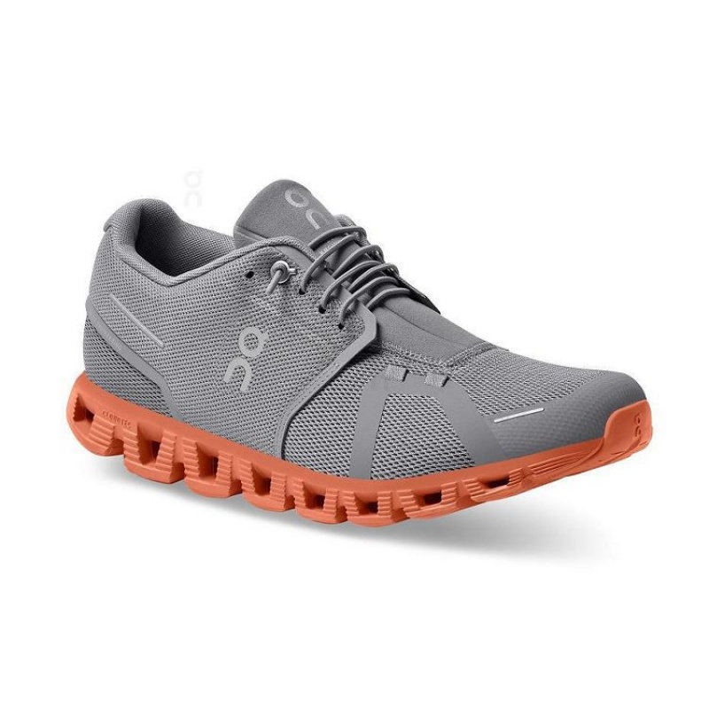 On Running Cloud 5 Sneakers Herr Grå Orange | SE_ON9012