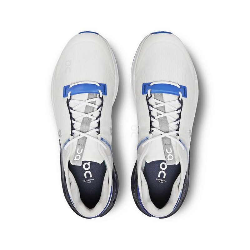 On Running Cloudnova Flux Sneakers Herr Vita Blå | SE_ON8082