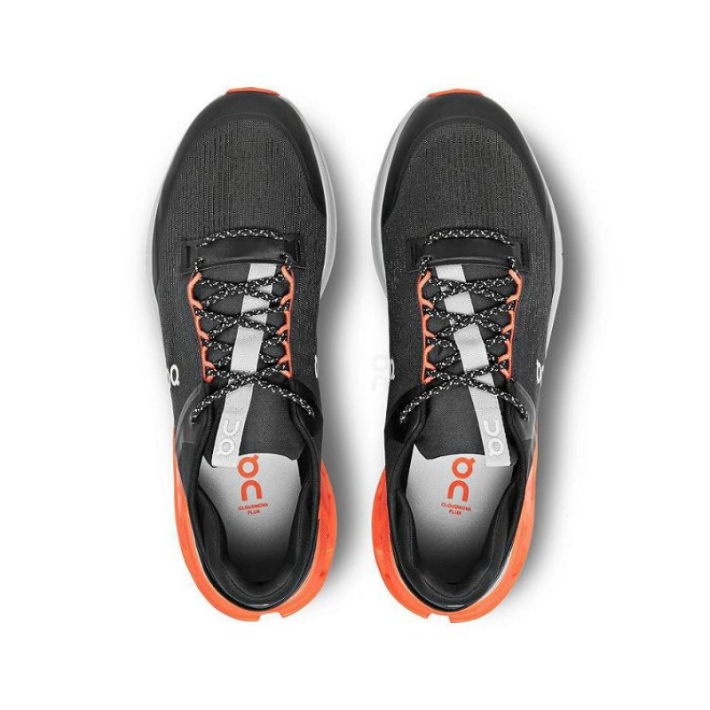 On Running Cloudnova Flux Sneakers Herr Svarta Orange | SE_ON8289