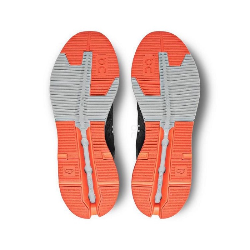 On Running Cloudnova Flux Sneakers Herr Svarta Orange | SE_ON8289