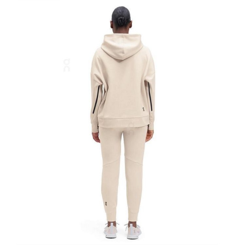 On Running Hoodies Dam Beige | SE_ON9078