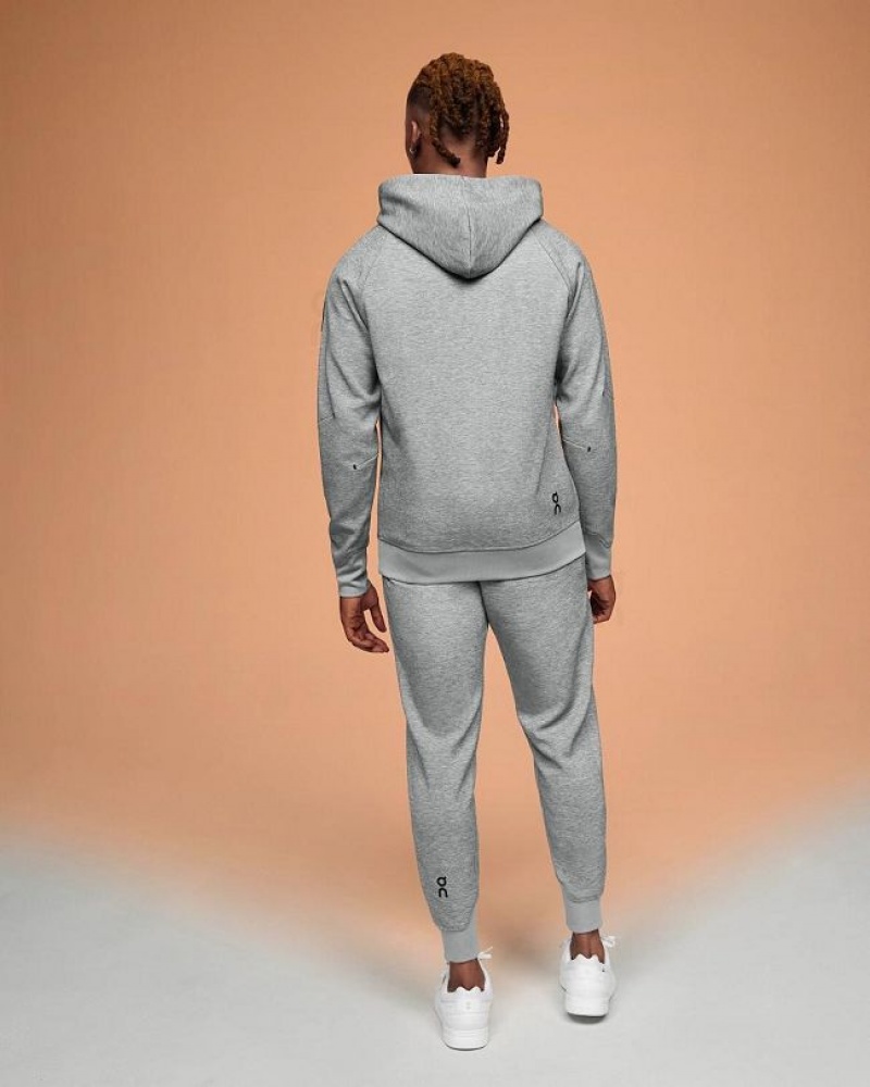 On Running Hoodies Herr Grå | SE_ON8343