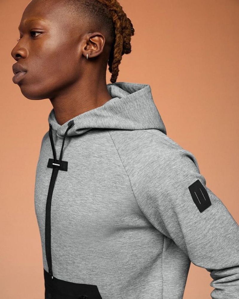 On Running Hoodies Herr Grå | SE_ON8343