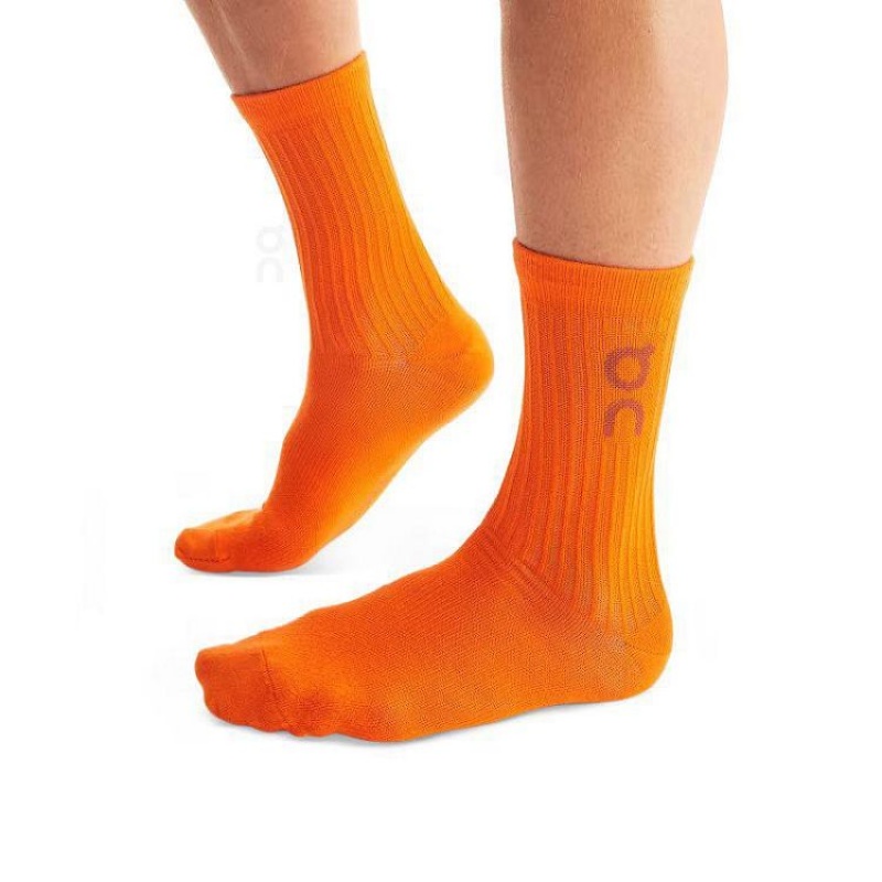 On Running Logo 3-Pack Strumpor Dam Orange Lila Svarta | SE_ON9093