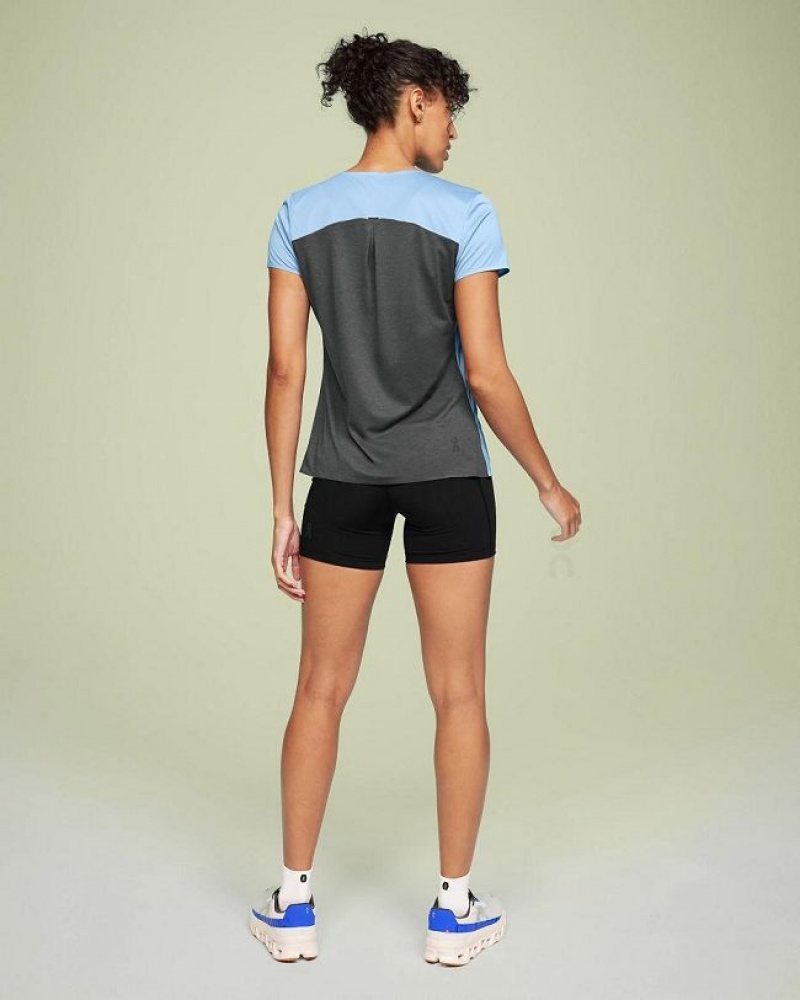 On Running Performance-T T-shirts Dam Blå | SE_ON8568