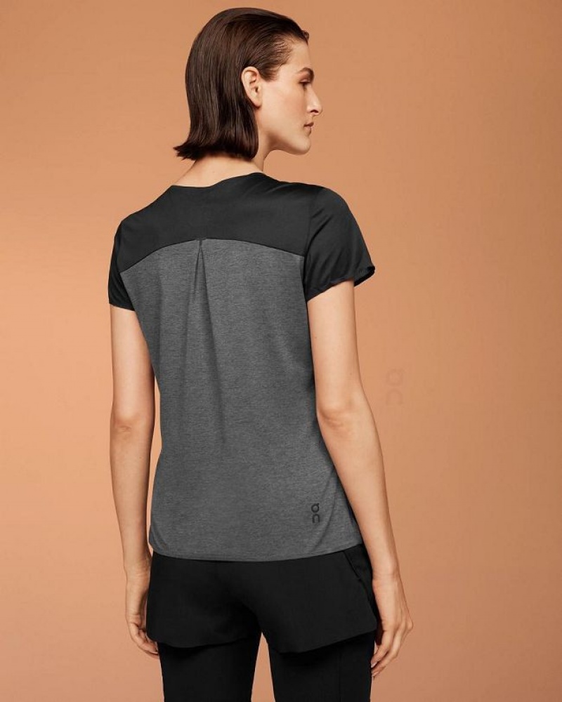 On Running Performance-T T-shirts Dam Svarta | SE_ON8339