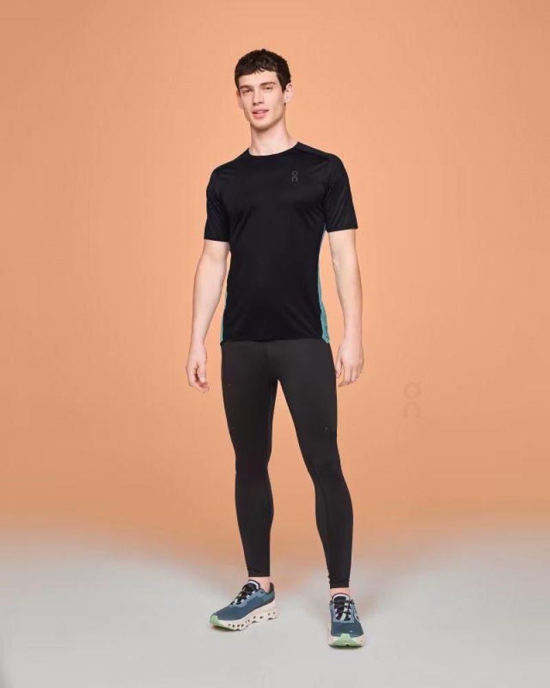 On Running Performance-T T-shirts Herr Svarta | SE_ON9146