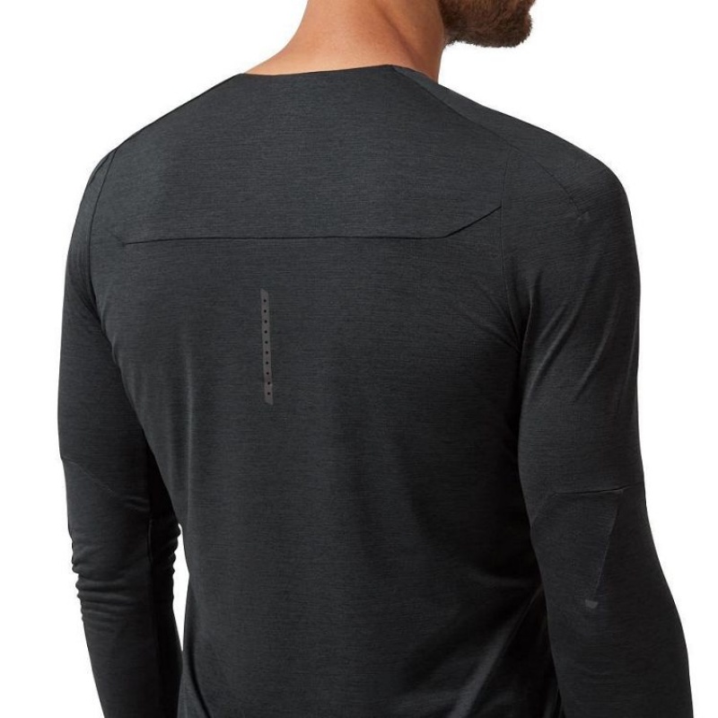 On Running Performance Long-T T-shirts Herr Svarta | SE_ON9030