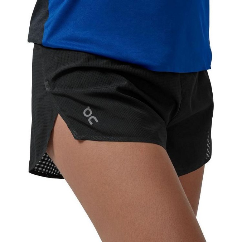 On Running Race Shorts Dam Svarta | SE_ON8929