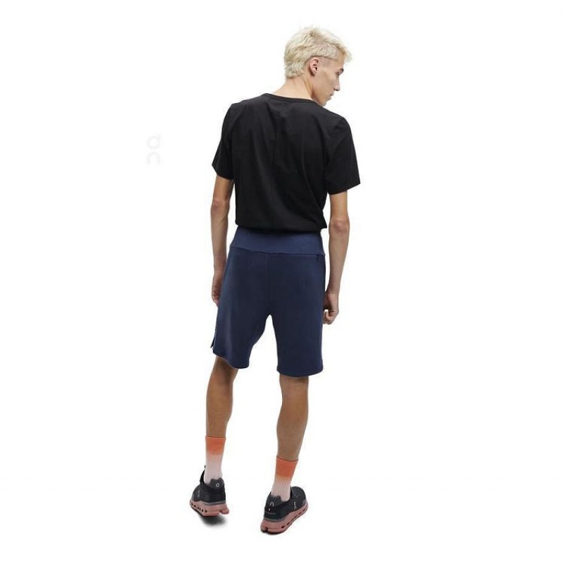 On Running Sweat Shorts Herr Marinblå | SE_ON9002