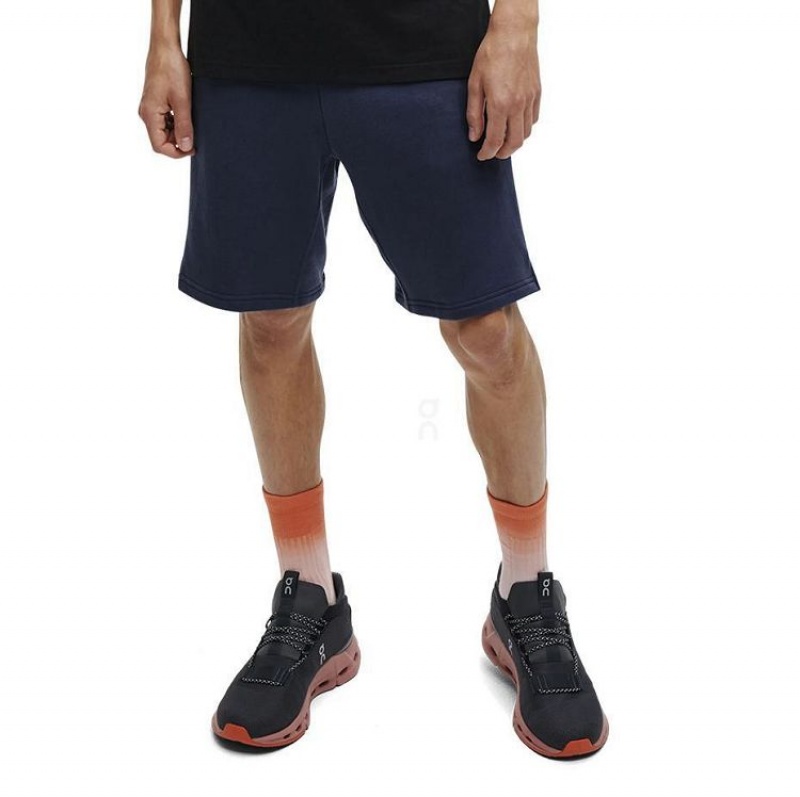 On Running Sweat Shorts Herr Marinblå | SE_ON9002