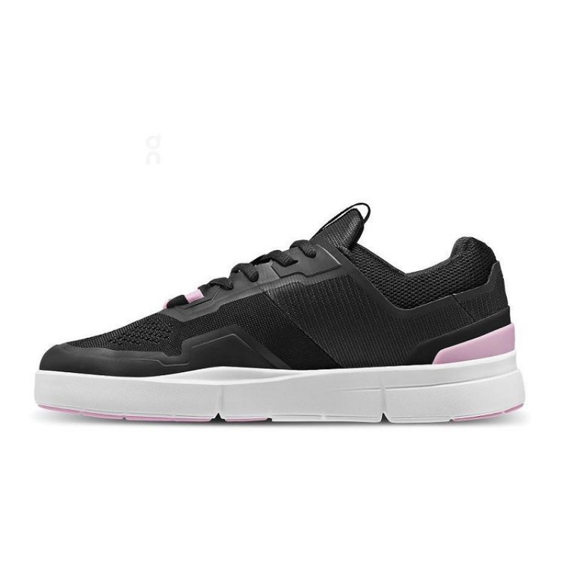 On Running THE ROGER Spin Sneakers Dam Svarta Rosa | SE_ON8607