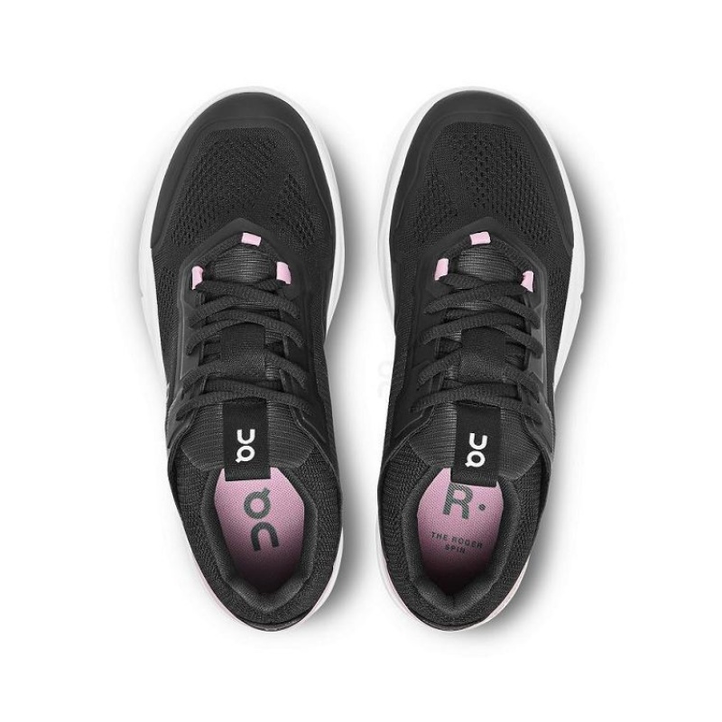 On Running THE ROGER Spin Sneakers Dam Svarta Rosa | SE_ON8607