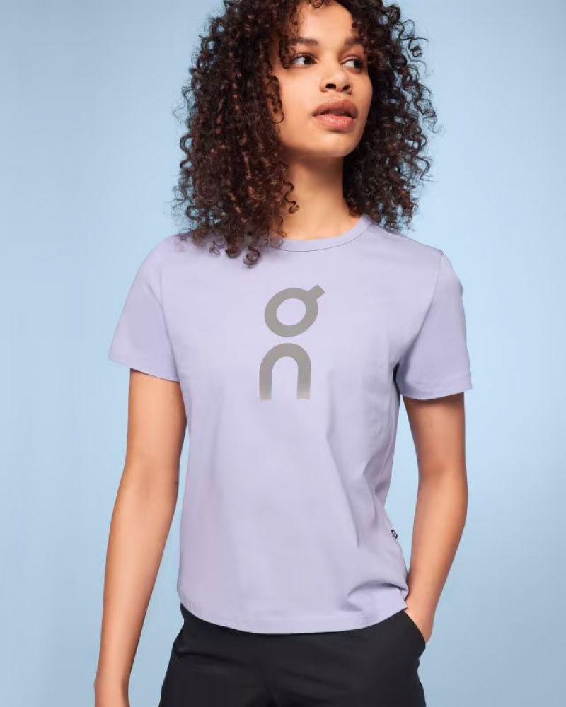 On Running Tryck T-shirts Dam Lila | SE_ON8022